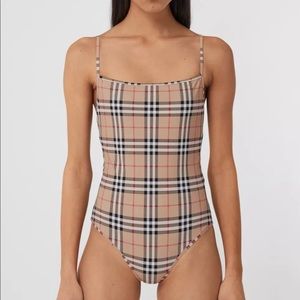 Burberry Vintage Checked Swimsuit